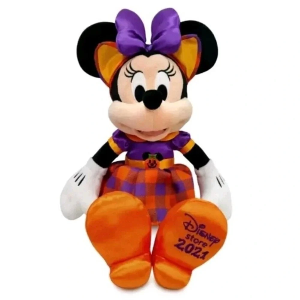 Disney Store‎ Minnie Mouse Halloween Small Soft Toy, Disney New